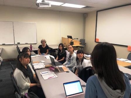 2019.07.29 (7) Oral Presentation 発表を見てお互いにアドバイス.JPG