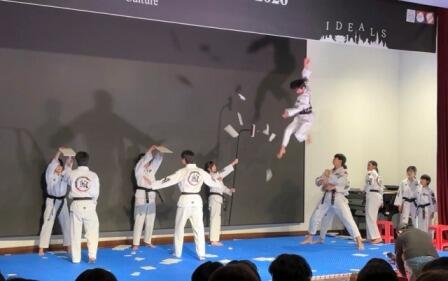 3. 開会式でのテコンドーパフォーマンス.jpeg